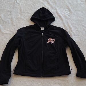 Harley Davidson Womens 1W Fleece Full Zip Jacket Liner
